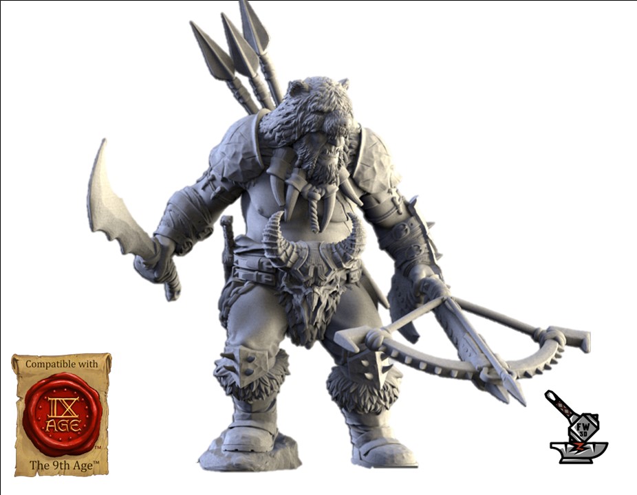 Ogre Hunter (avec toutes les options d'armes) - Image 5