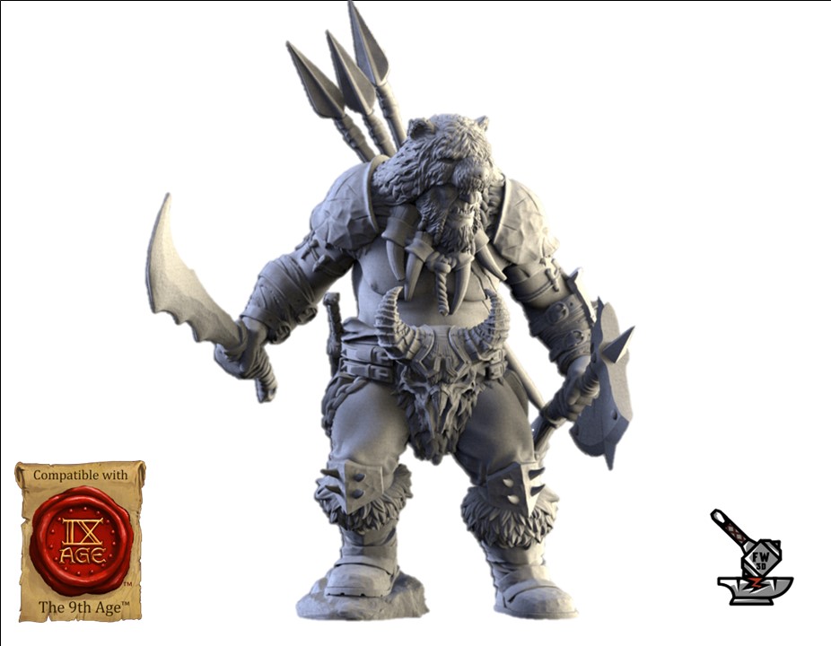 Ogre Hunter (avec toutes les options d'armes) - Image 3