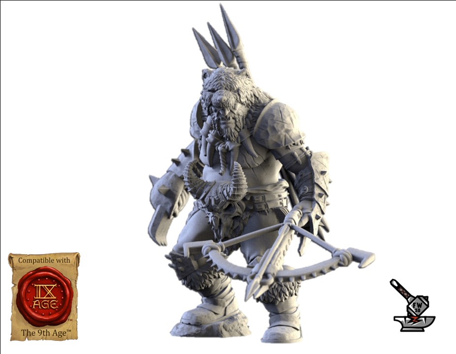 Ogre Hunter (avec toutes les options d'armes) - Image 2