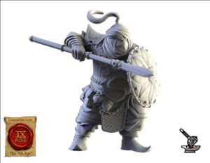 Asiatique mercenaire Ogre