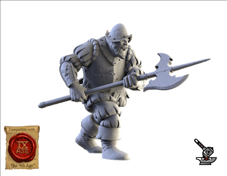 Conquistador mercenaire Ogre