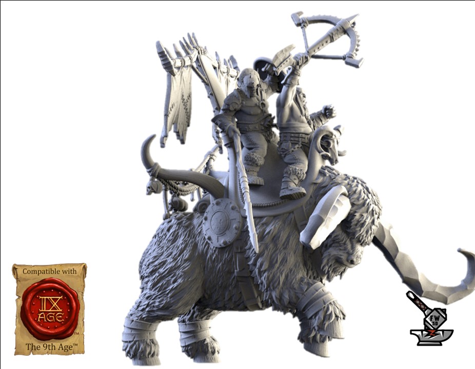 Ogres sur Aurochs de pierre – Image 2