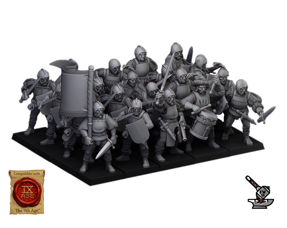 20 hommes d'armes du Sunland