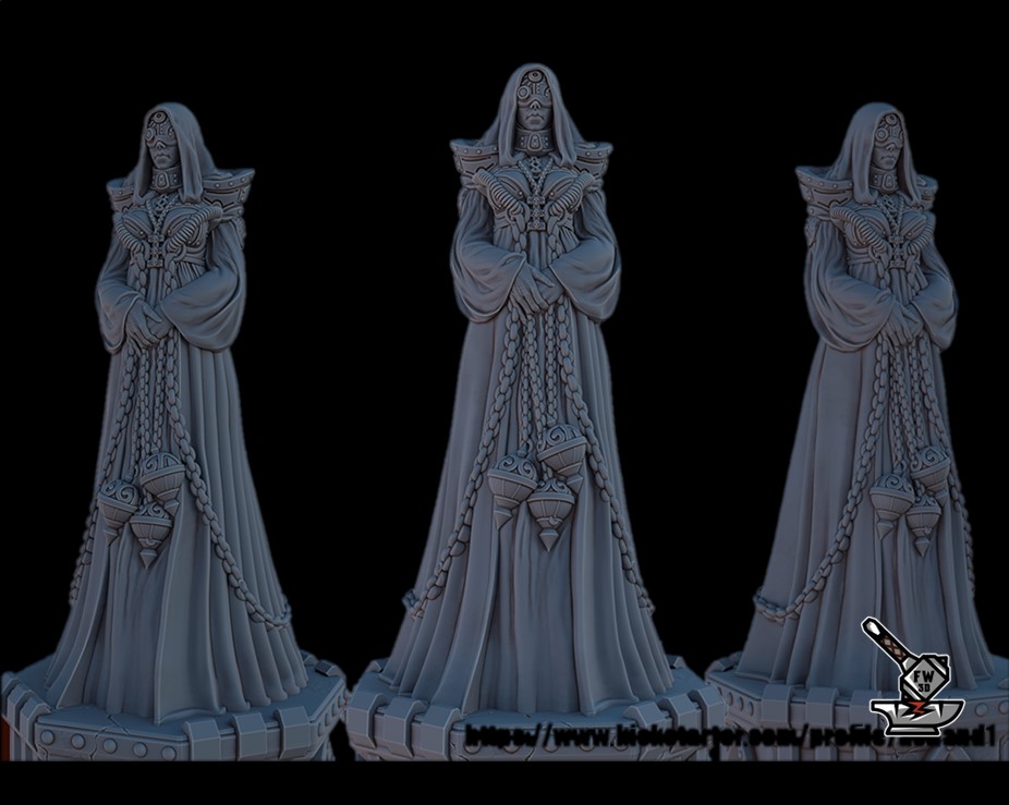 Statue 3: Acolyte