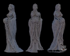 Statue 4: The divine technologie, endommagée