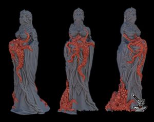 Statue 4: The divine technologie, endommagée et infectée