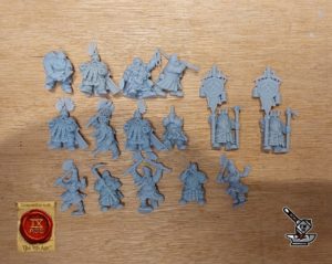figurines ENDOMMAGEES lot 77