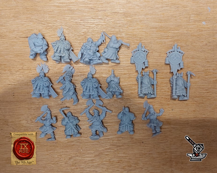 figurines ENDOMMAGEES lot 77