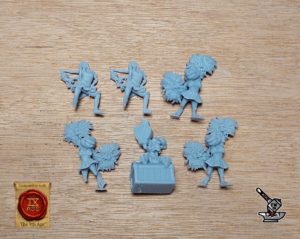 figurines ENDOMMAGEES lot 78
