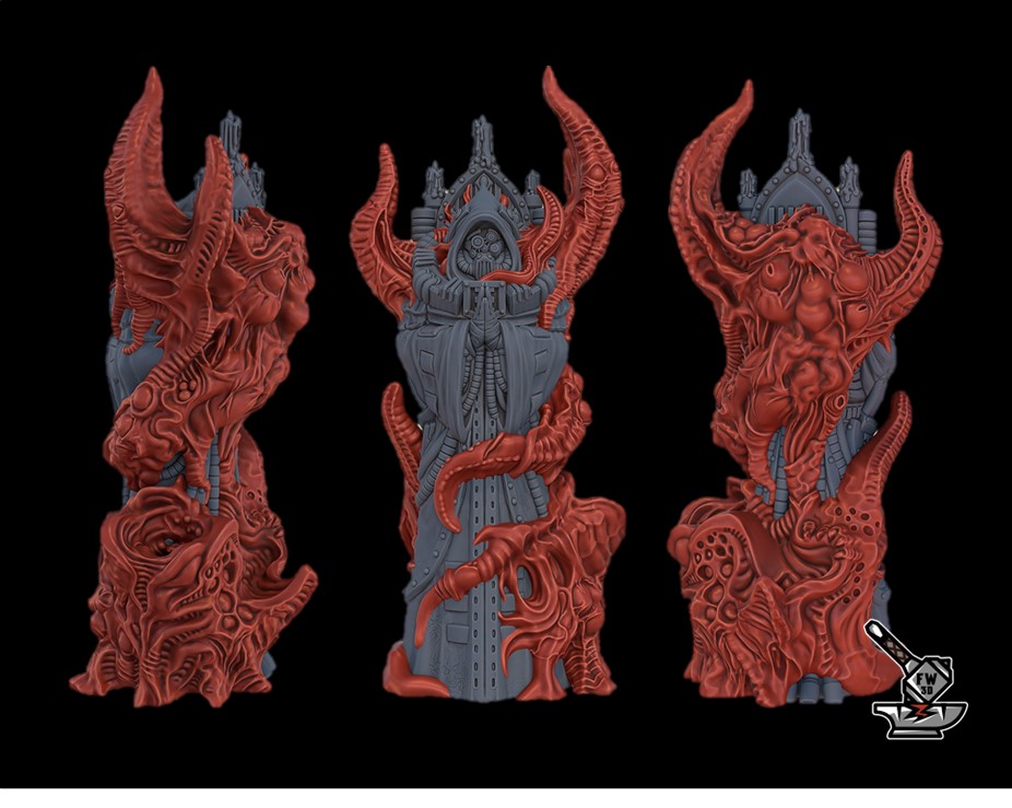 Statue 1: Technomage, infested