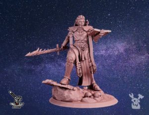 SILVER MOON DAUGHTERS: Kit Sœur supérieure avec socle décoré