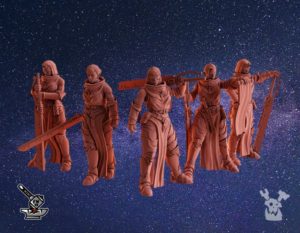 SILVER MOON DAUGHTERS: 5 Sœurs de l'escouade Poenitentiam