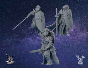 SILVER MOON DAUGHTERS: 3 chevaliers du croissant de lune
