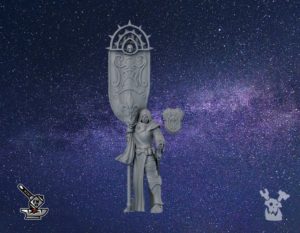 SILVER MOON DAUGHTERS: Sister avec bannière du chapitre
