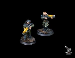 THE RUNDSÄARD: 2 gardes impériaux avec lance-plasma