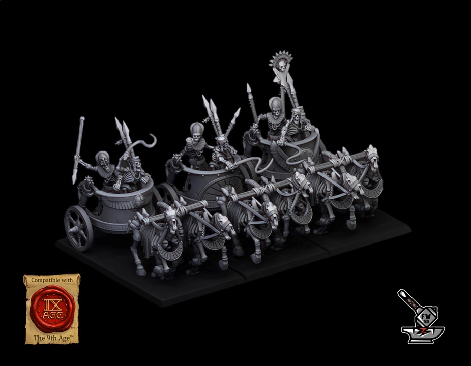 3 necropolis skeleton tanks