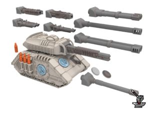 THE RUNDSÄARD: OLDPHANT, Heavy tank avec tourelle V1