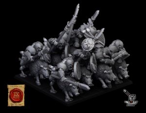 5 Chevaucheurs de sangliers Orcs
