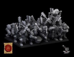 10 Orcs lourds avec boucliers