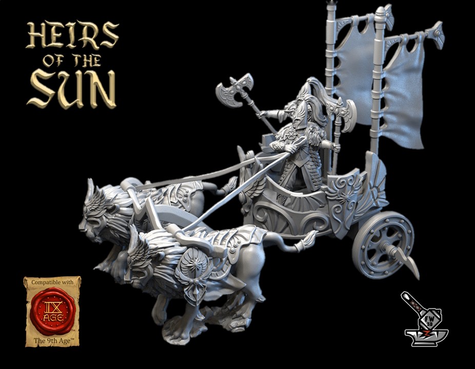 Chariot Lions Elf of the Sun