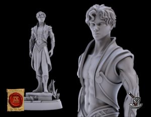 Baron Elfe avec socle