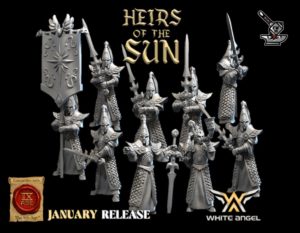 10 High warriors Elf of the Sun