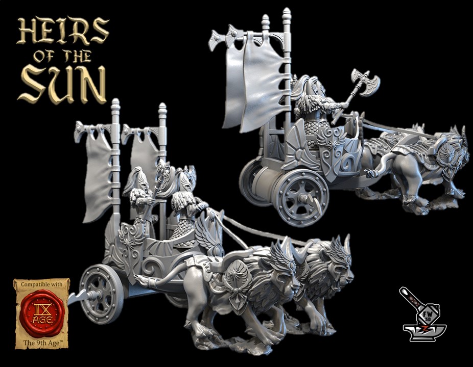 Chariot Lions Elf of the Sun - Image 2