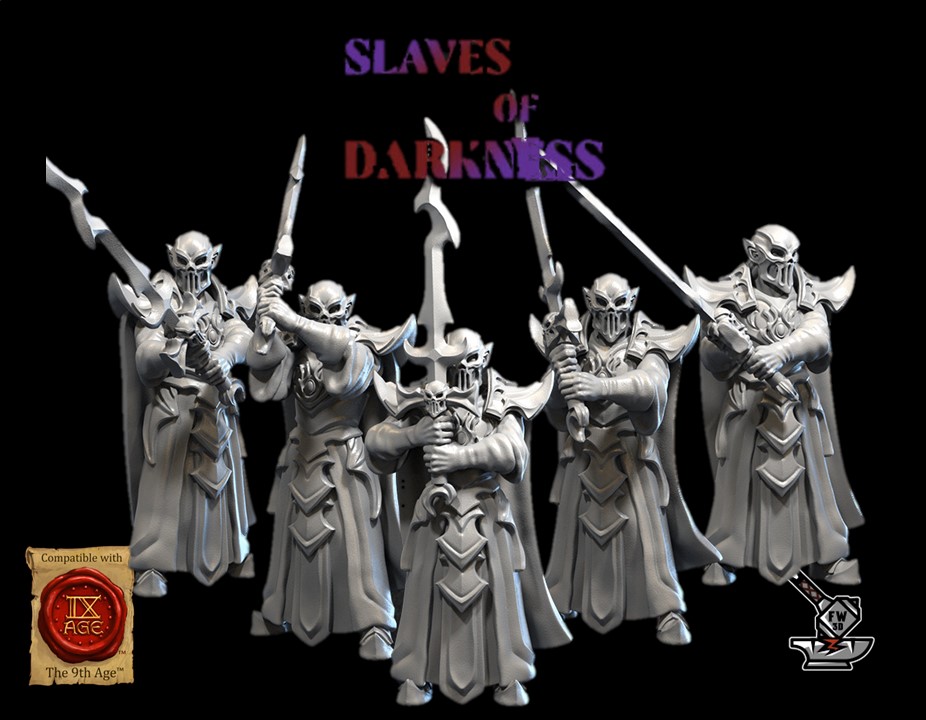 10 Death Guards Elfes Noirs