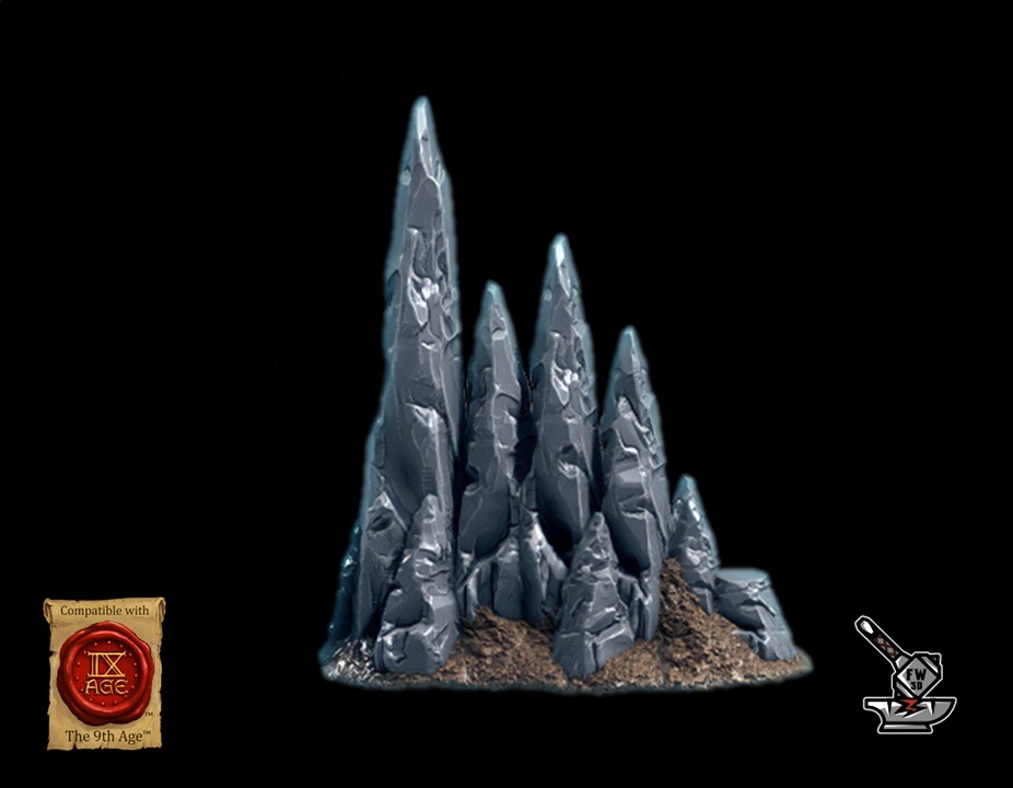 Kit de 10 rochers de caverne souterraine – Image 3