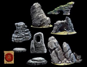 Kit de 8 rochers de Greenland