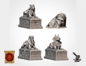 Units filers, décors sarcophages des nécropoles