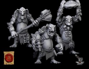3 Trolls des cavernes