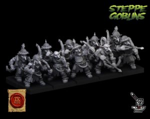 10 archers Gobelins des steppes
