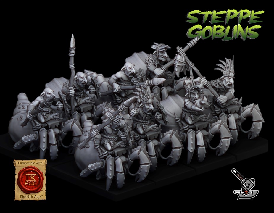 10 Crab-mounted Coast Goblins