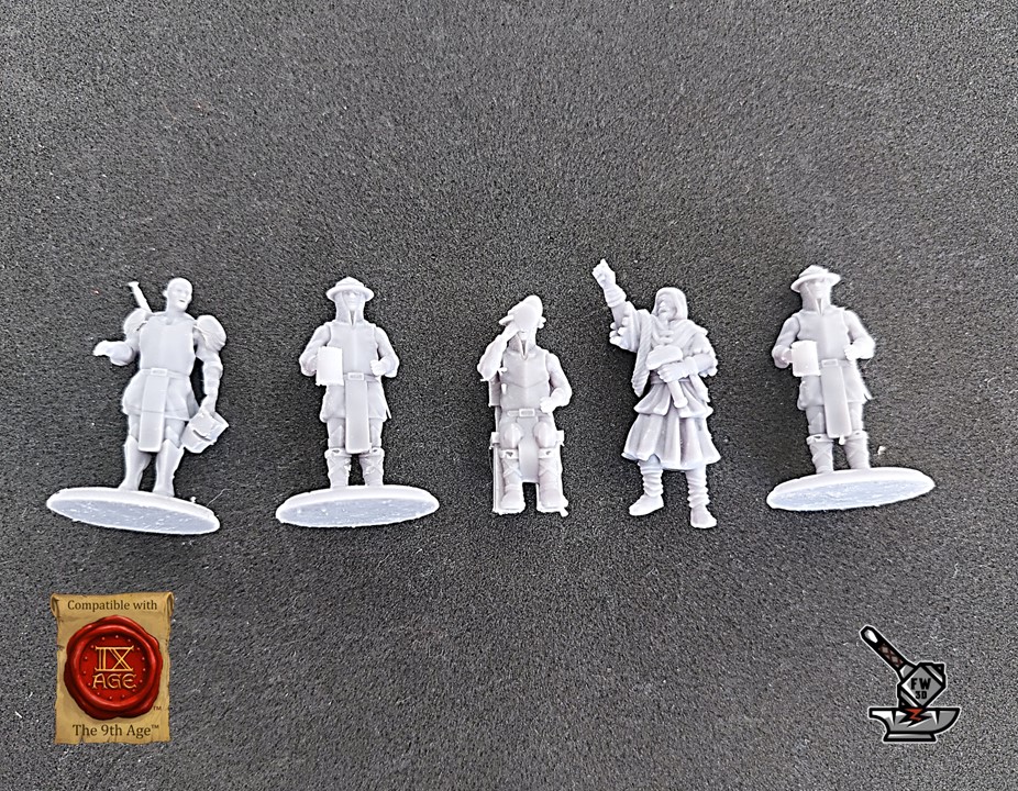 figurines ENDOMMAGEES lot 106