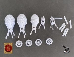 figurines ENDOMMAGEES lot 107