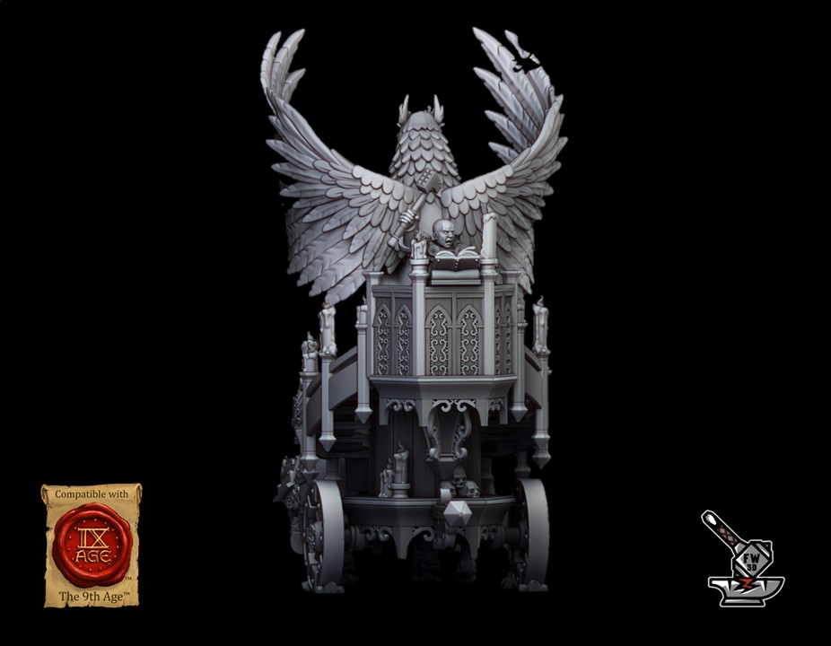 ALTAR, Sunland Mage on Chariot - Image 3