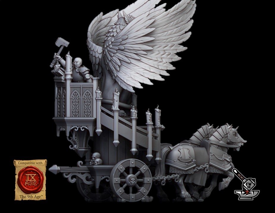 ALTAR, Sunland Mage on Chariot - Image 2