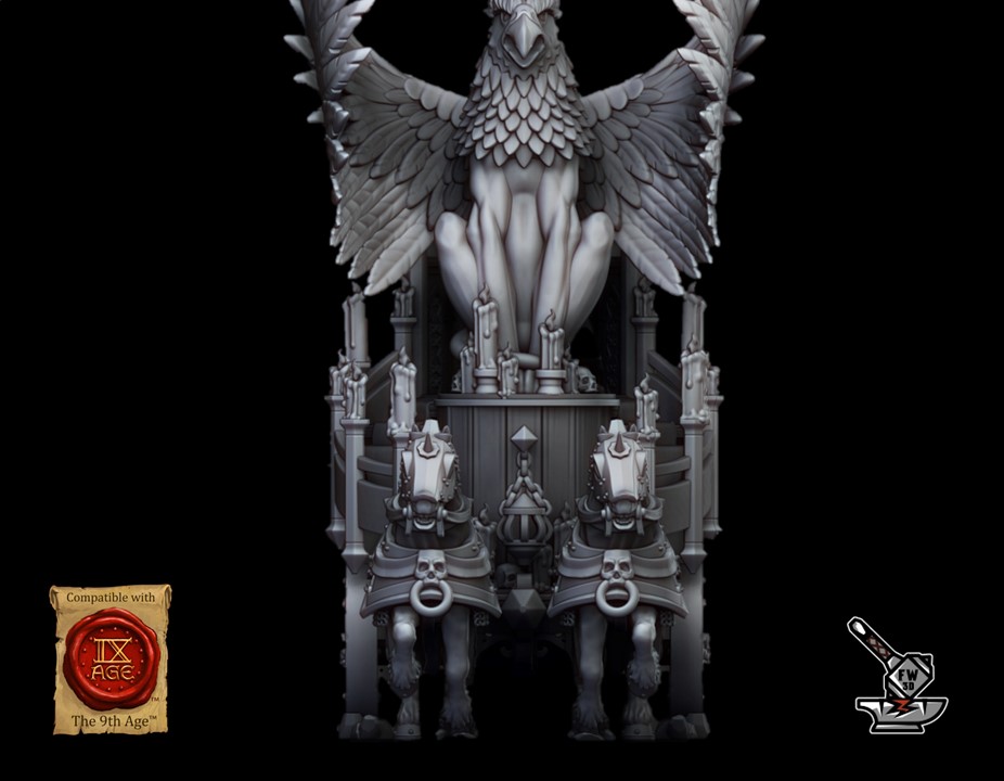 ALTAR, Sunland Mage on Chariot - Image 4