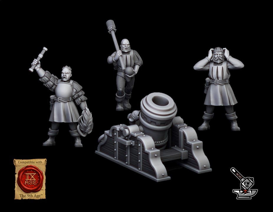 Sunland Mortar and his servants