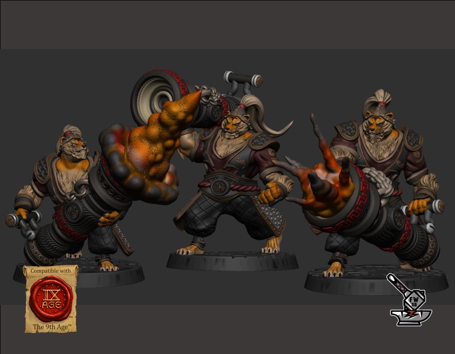 3 Artificiers Tigerfolk – Image 2