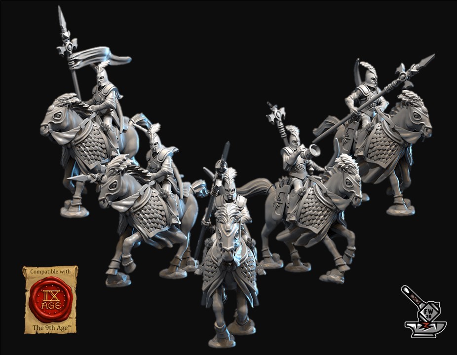 5 riders of the river Elf of the Sun