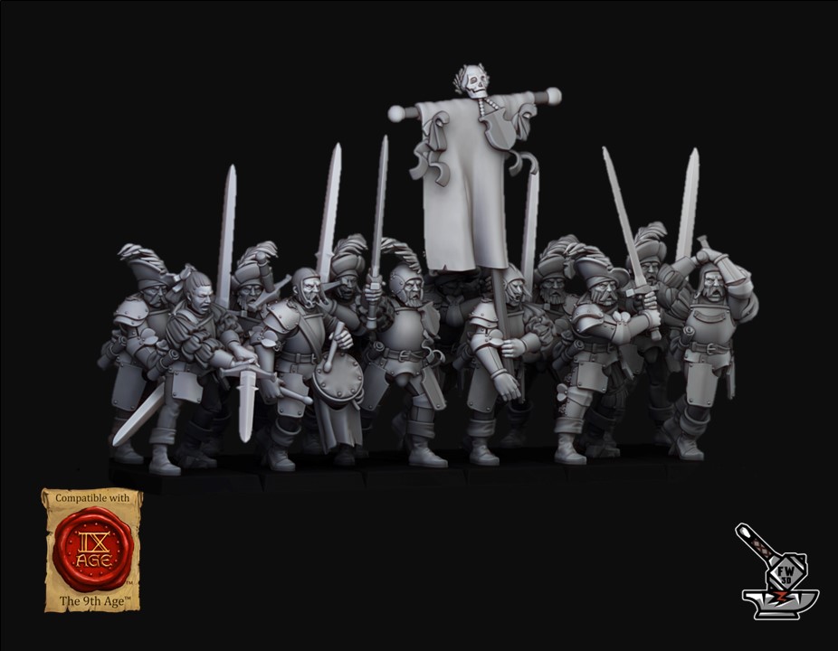 10 Sunland heavy soldiers - Image 2