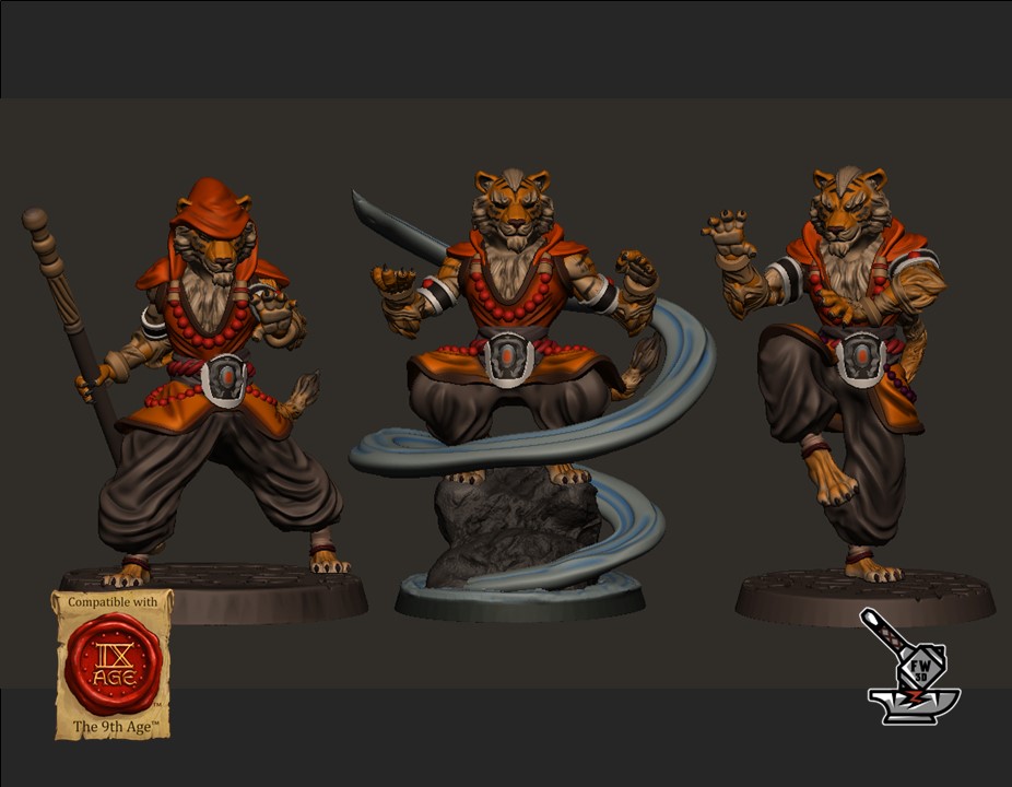 3 Monks des Tigerfolk – Image 2