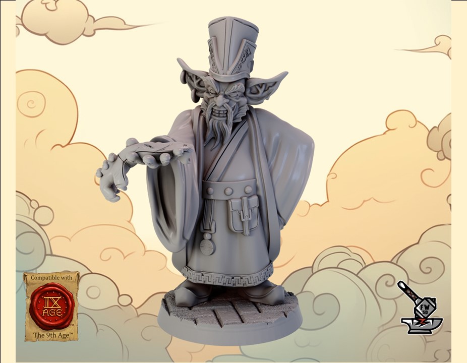 Baquir, the goblin merchant