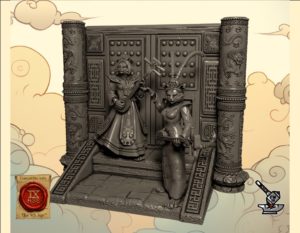 Diorama musique des Tigerfolk