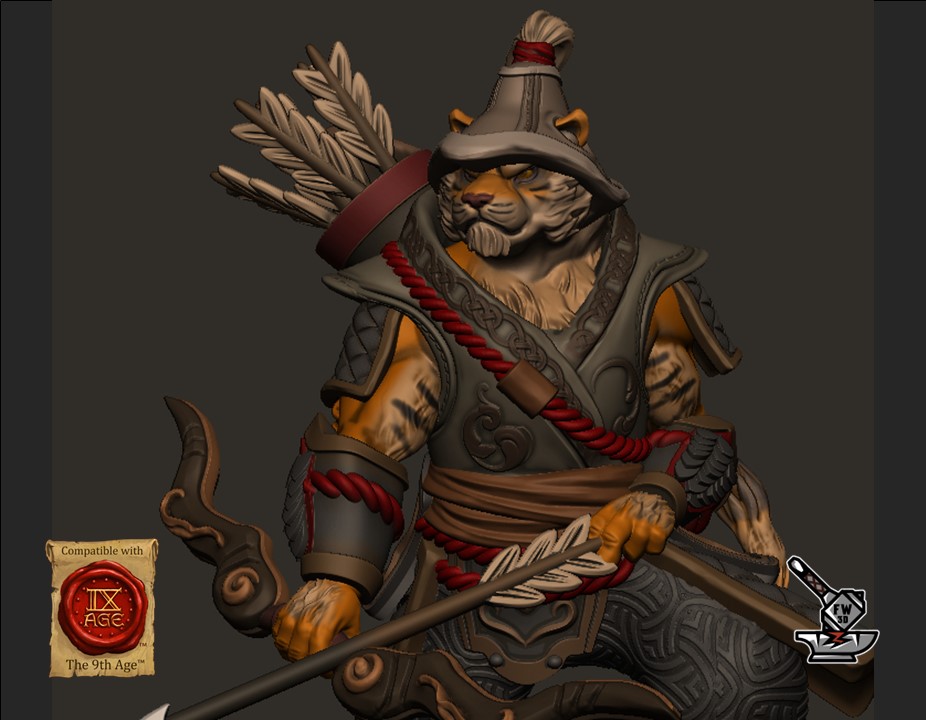 3 Archers Tigerfolk – Image 5