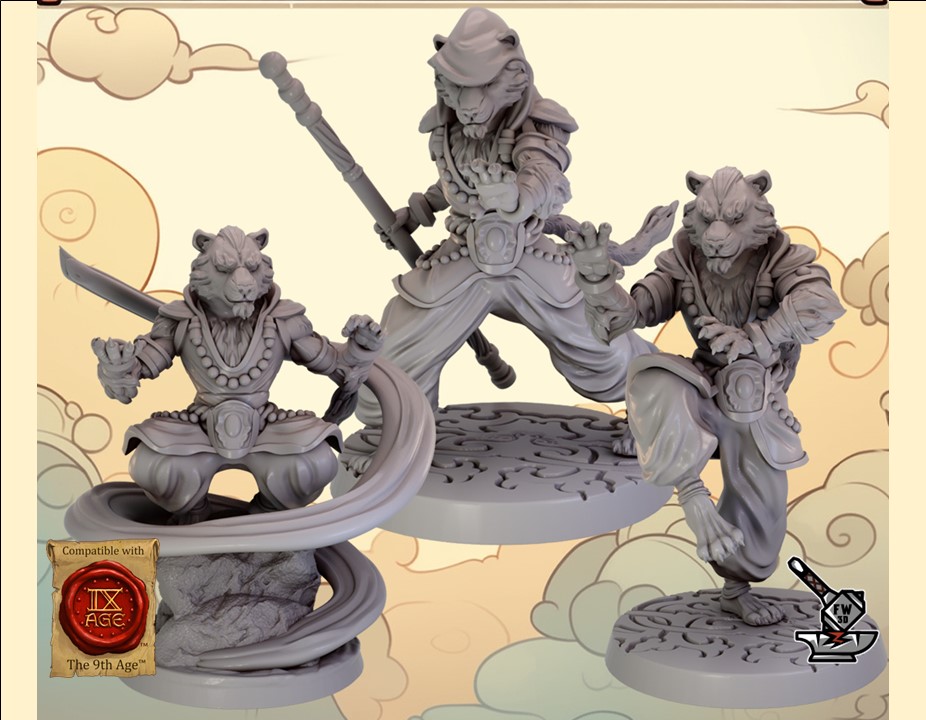 3 Monks des Tigerfolk