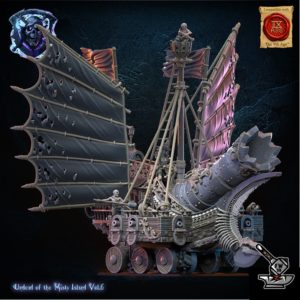 Navire des pirates mort-vivants