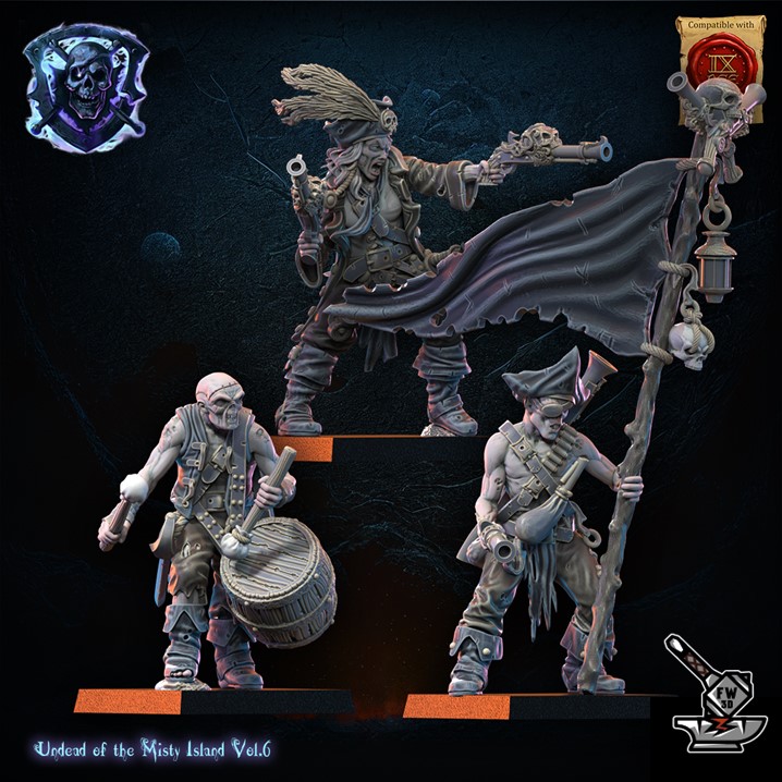 État-major des pirates mort-vivants – Image 3
